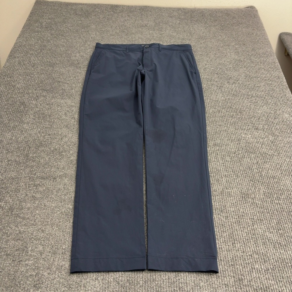J.Crew Pants Mens 33x30 Navy Polyester Performance Flex Chino Casual Gorpcore